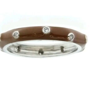 Enamel and sterling band NWT‎ 7